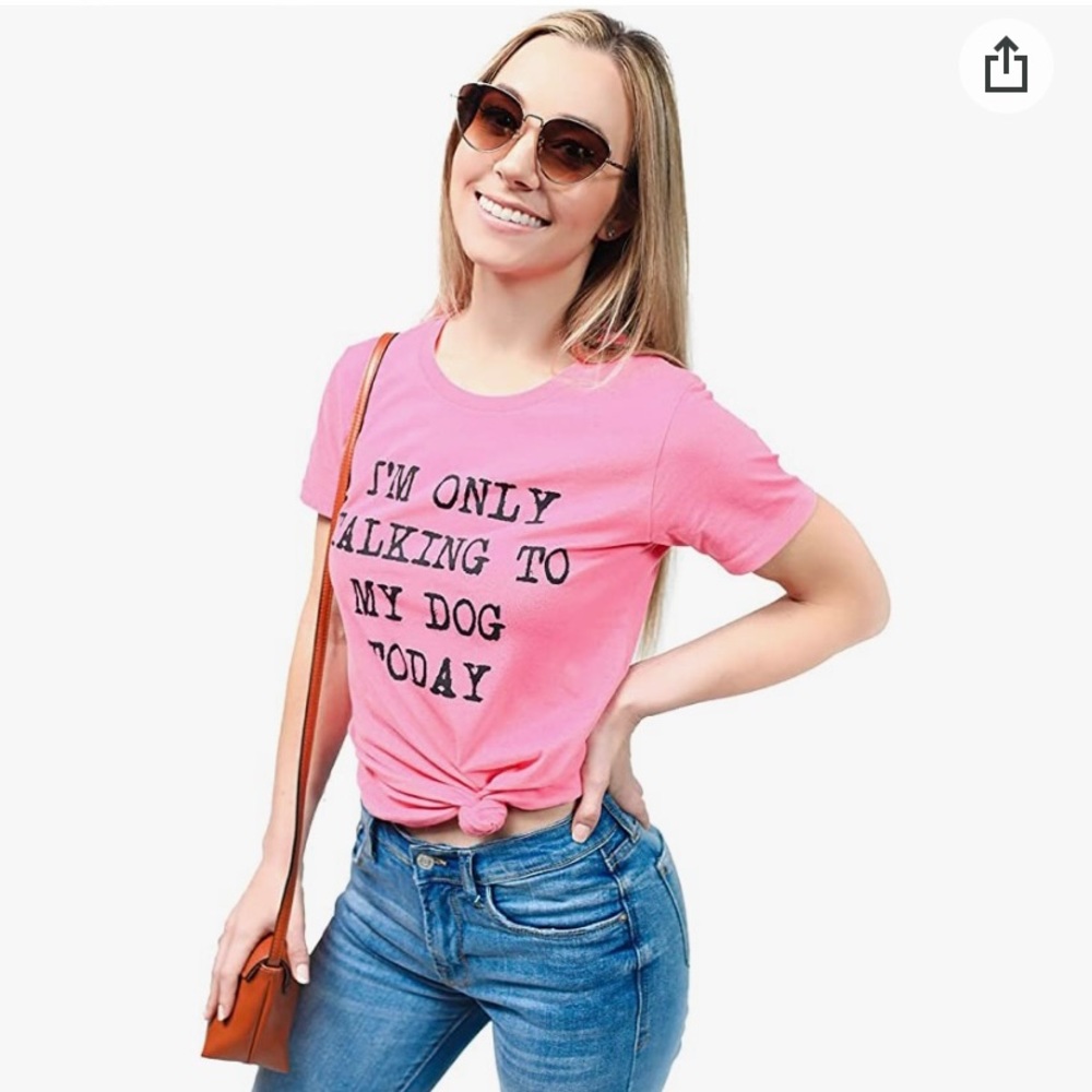 YAVASO- I’m only talking to my dog today T-shirt!